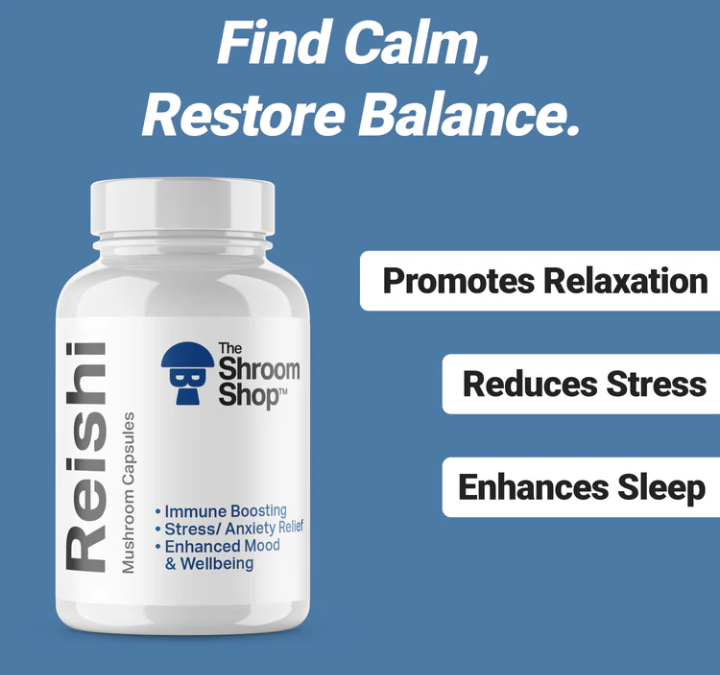 Reishi Mushroom capsules