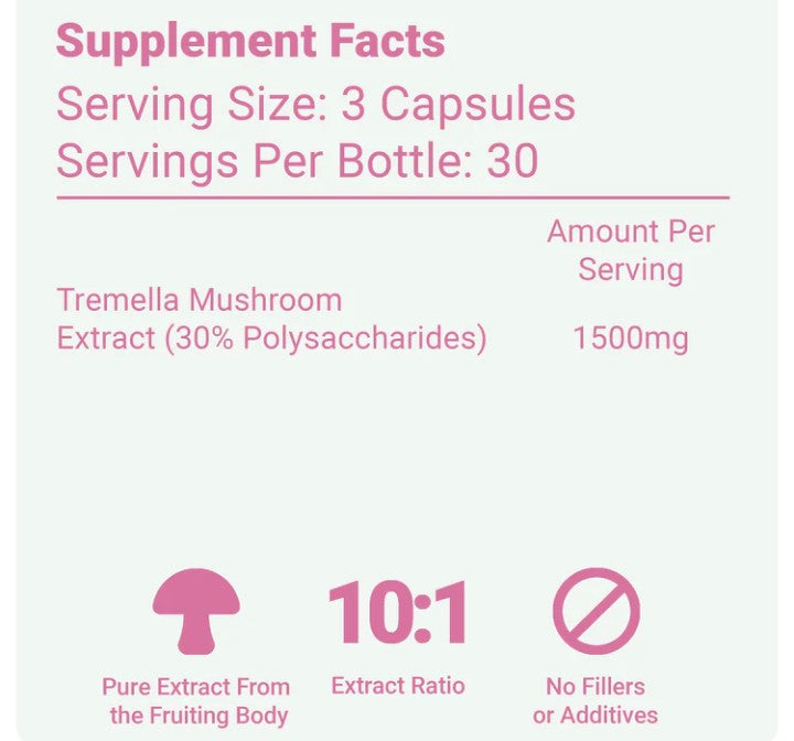 Tremella Mushroom Capsules